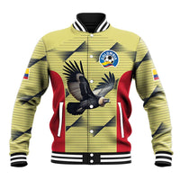 Colombia Football Custom Baseball Jacket Los Cafeteros Andean Condor