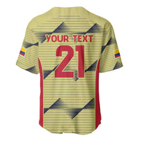 Colombia Football Custom Baseball Jersey Los Cafeteros Andean Condor