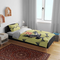 Colombia Football Custom Bedding Set Los Cafeteros Andean Condor