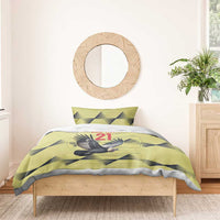 Colombia Football Custom Bedding Set Los Cafeteros Andean Condor