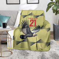 Colombia Football Custom Blanket Los Cafeteros Andean Condor