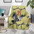 Colombia Football Custom Blanket Los Cafeteros Andean Condor LT9