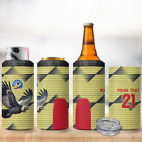 Colombia Football Custom 4 in 1 Can Cooler Tumbler Los Cafeteros Andean Condor