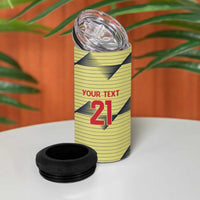 Colombia Football Custom 4 in 1 Can Cooler Tumbler Los Cafeteros Andean Condor