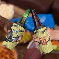 Colombia Football Custom 4 in 1 Can Cooler Tumbler Los Cafeteros Andean Condor