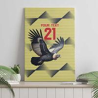 Colombia Football Custom Canvas Wall Art Los Cafeteros Andean Condor LT9