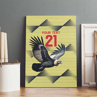Colombia Football Custom Canvas Wall Art Los Cafeteros Andean Condor LT9