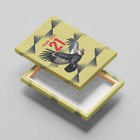 Colombia Football Custom Canvas Wall Art Los Cafeteros Andean Condor LT9