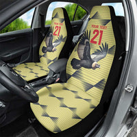 Colombia Football Custom Car Seat Cover Los Cafeteros Andean Condor