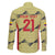 Colombia Football Custom Family Matching Off The Shoulder Long Sleeve Dress and Hawaiian Shirt Los Cafeteros Andean Condor