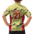 Colombia Football Custom Family Matching Off Shoulder Short Dress and Hawaiian Shirt Los Cafeteros Andean Condor