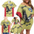 Colombia Football Custom Family Matching Off Shoulder Short Dress and Hawaiian Shirt Los Cafeteros Andean Condor