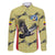 Colombia Football Custom Family Matching Off Shoulder Short Dress and Hawaiian Shirt Los Cafeteros Andean Condor