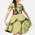 Colombia Football Custom Family Matching Puletasi and Hawaiian Shirt Los Cafeteros Andean Condor