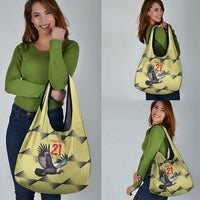 Colombia Football Custom Grocery Bag Los Cafeteros Andean Condor