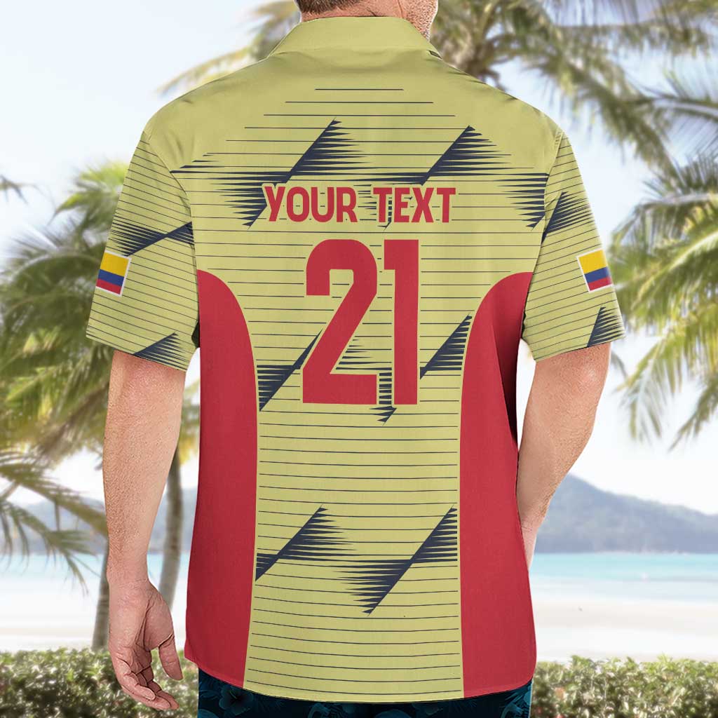 Colombia Football Custom Hawaiian Shirt Los Cafeteros Andean Condor