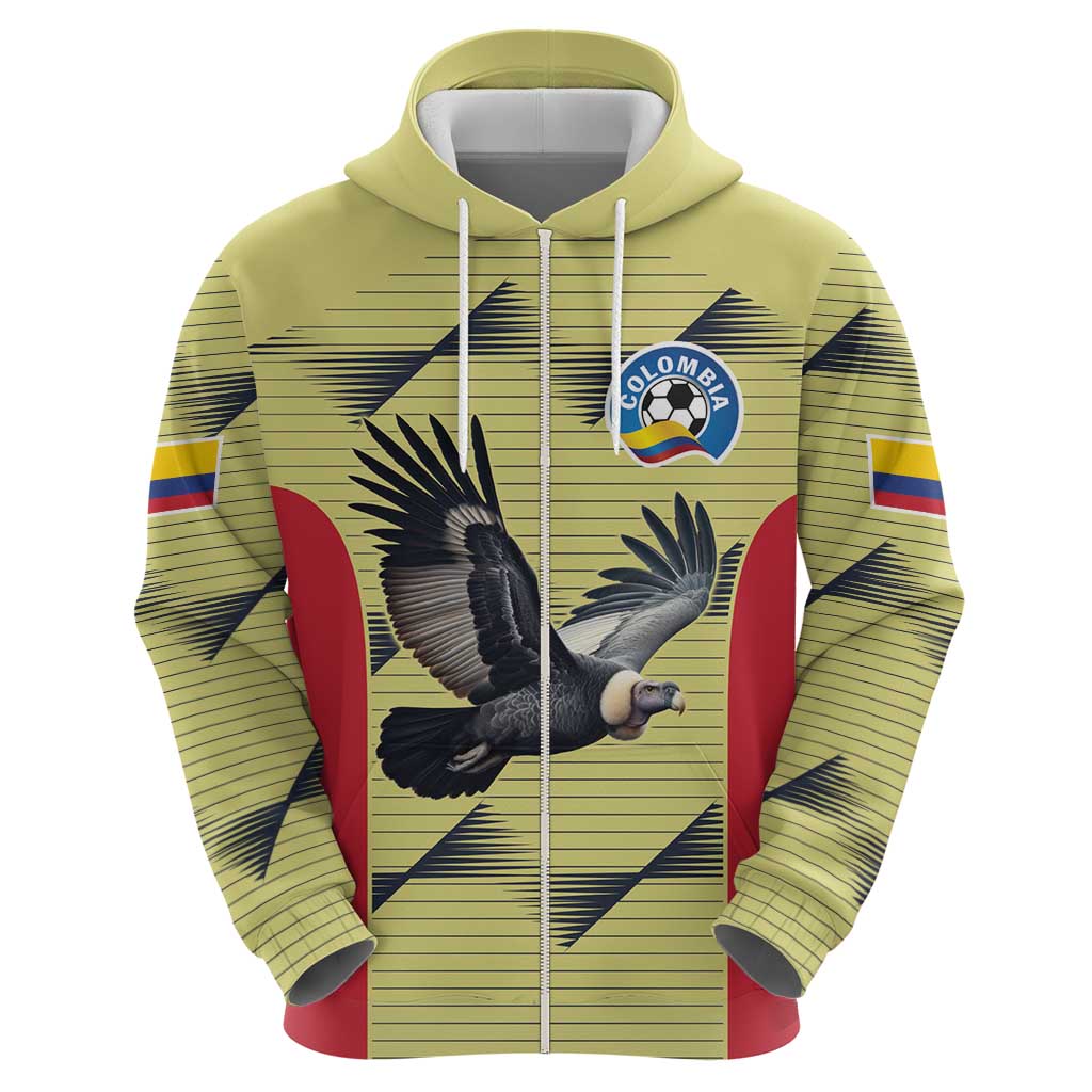 Colombia Football Custom Hoodie Los Cafeteros Andean Condor