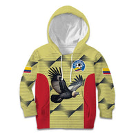 Colombia Football Custom Kid Hoodie Los Cafeteros Andean Condor