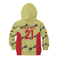 Colombia Football Custom Kid Hoodie Los Cafeteros Andean Condor