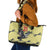 Colombia Football Custom Leather Tote Bag Los Cafeteros Andean Condor