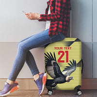 Colombia Football Custom Luggage Cover Los Cafeteros Andean Condor LT9