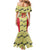 Colombia Football Custom Mermaid Dress Los Cafeteros Andean Condor