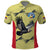 Colombia Football Custom Polo Shirt Los Cafeteros Andean Condor