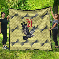 Colombia Football Custom Quilt Los Cafeteros Andean Condor