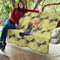 Colombia Football Custom Quilt Los Cafeteros Andean Condor
