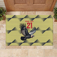 Colombia Football Custom Rubber Doormat Los Cafeteros Andean Condor LT9