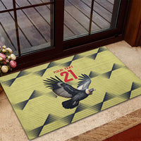 Colombia Football Custom Rubber Doormat Los Cafeteros Andean Condor LT9