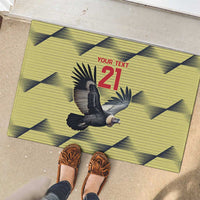 Colombia Football Custom Rubber Doormat Los Cafeteros Andean Condor LT9