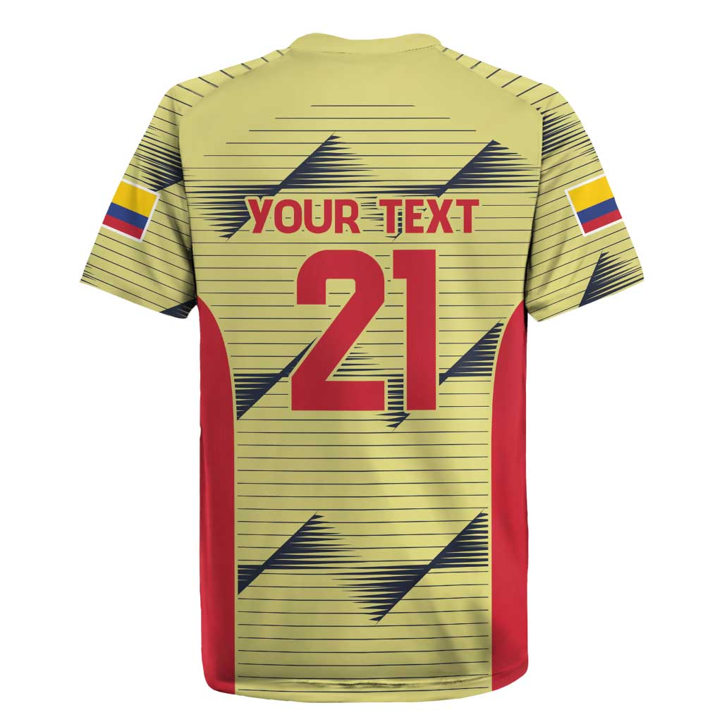 Colombia Football Custom Rugby Jersey Los Cafeteros Andean Condor