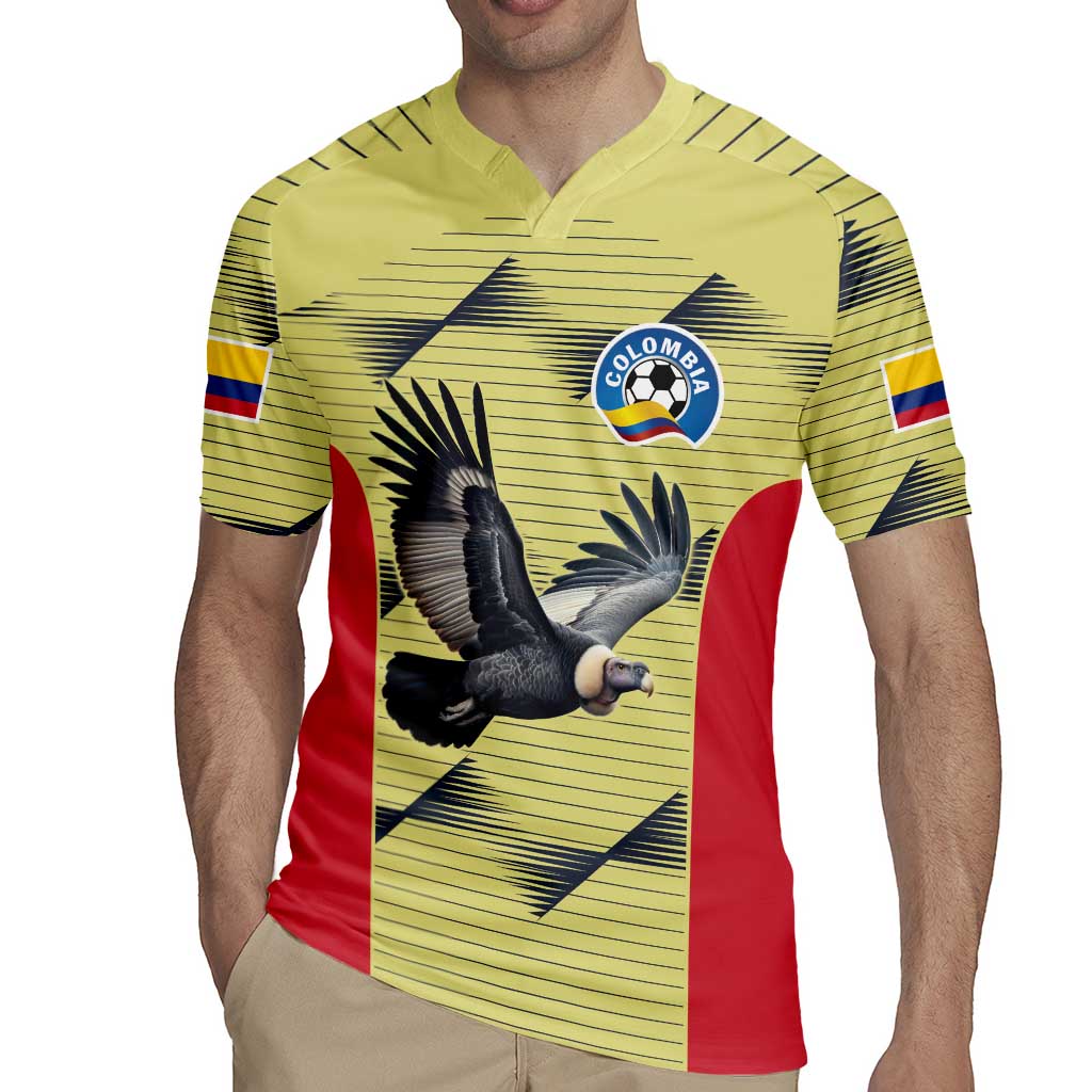 Colombia Football Custom Rugby Jersey Los Cafeteros Andean Condor