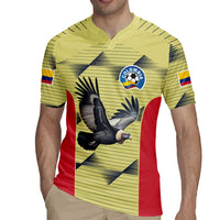Colombia Football Custom Rugby Jersey Los Cafeteros Andean Condor