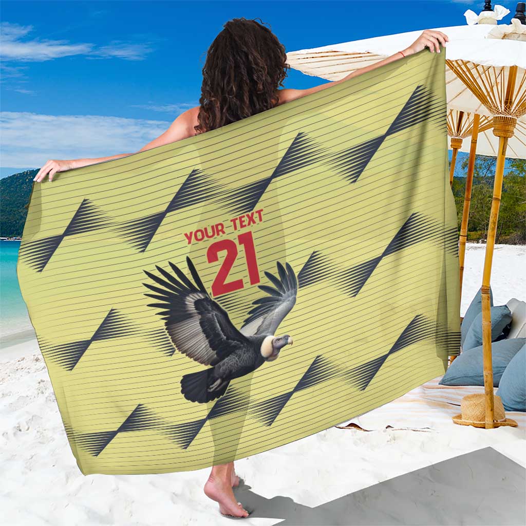 Colombia Football Custom Sarong Los Cafeteros Andean Condor
