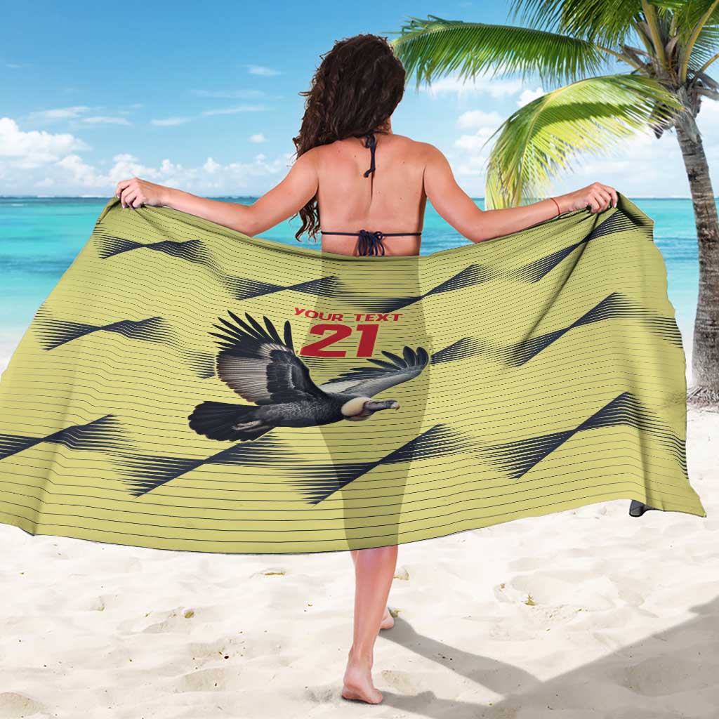 Colombia Football Custom Sarong Los Cafeteros Andean Condor LT9