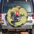 Colombia Football Custom Spare Tire Cover Los Cafeteros Andean Condor