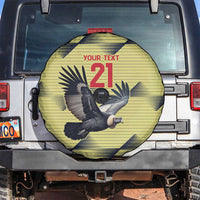 Colombia Football Custom Spare Tire Cover Los Cafeteros Andean Condor LT9
