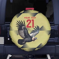 Colombia Football Custom Spare Tire Cover Los Cafeteros Andean Condor LT9
