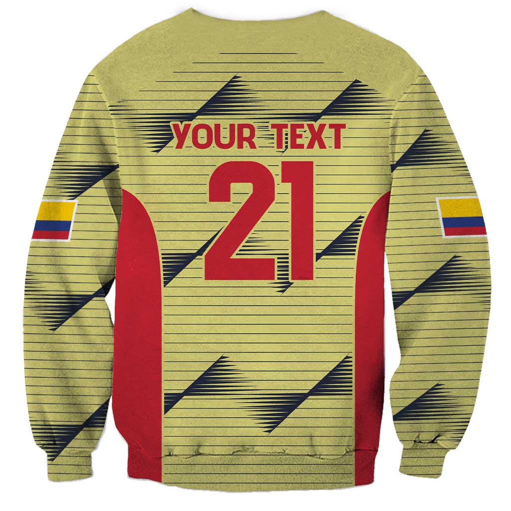 Colombia Football Custom Sweatshirt Los Cafeteros Andean Condor