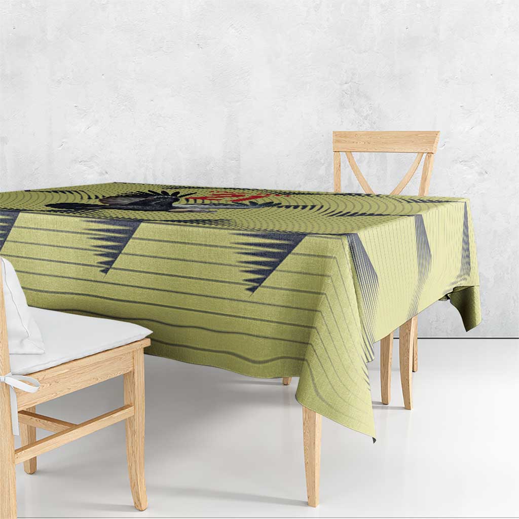 Colombia Football Custom Tablecloth Los Cafeteros Andean Condor
