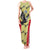Colombia Football Custom Tank Maxi Dress Los Cafeteros Andean Condor