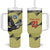 Colombia Football Custom Tumbler With Handle Los Cafeteros Andean Condor