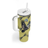 Colombia Football Custom Tumbler With Handle Los Cafeteros Andean Condor