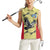 Colombia Football Custom Women Sleeveless Polo Shirt Los Cafeteros Andean Condor