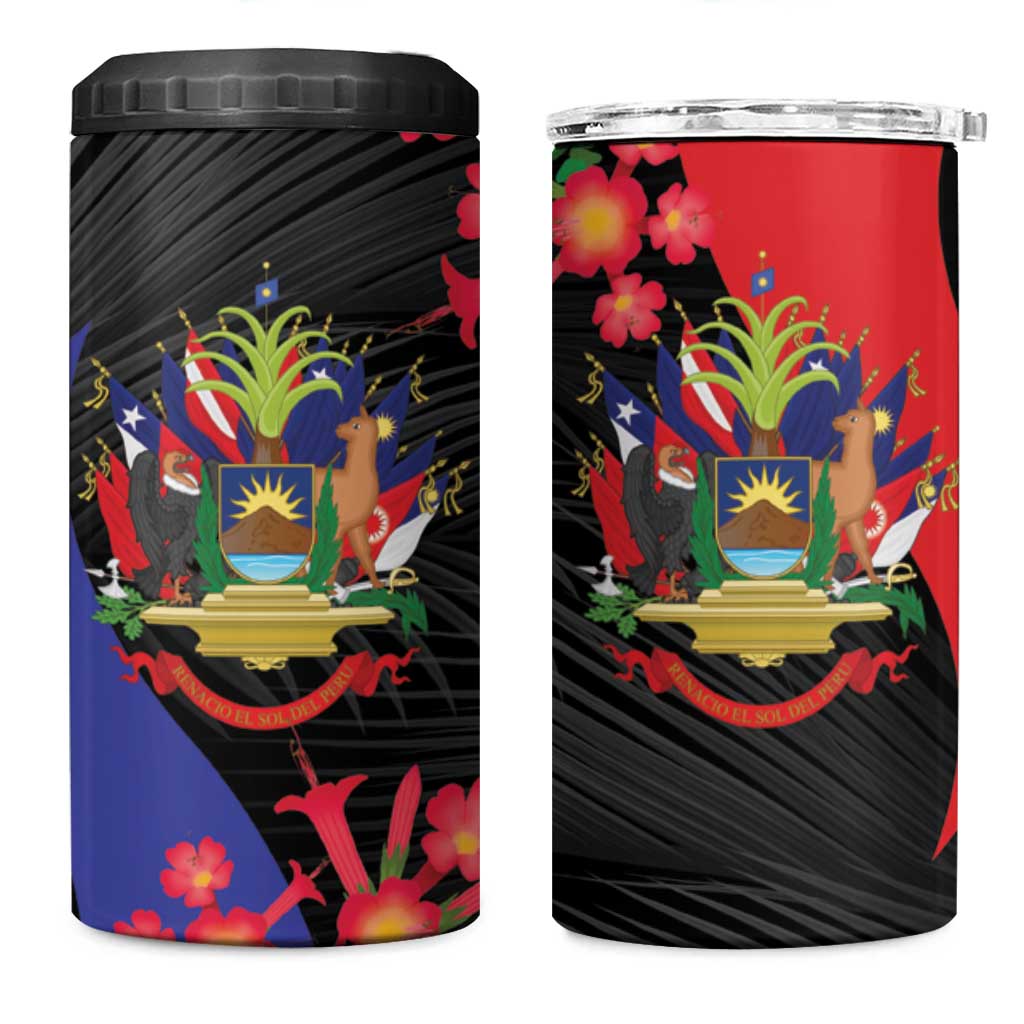 Peru Coat of Arms 4 in 1 Can Cooler Tumbler First Version 1821 - 1825