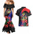 Peru Coat of Arms Couples Matching Mermaid Dress and Hawaiian Shirt First Version 1821 - 1825