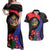 Peru Coat of Arms Couples Matching Off Shoulder Maxi Dress and Hawaiian Shirt First Version 1821 - 1825