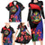 Peru Coat of Arms Family Matching Long Sleeve Bodycon Dress and Hawaiian Shirt First Version 1821 - 1825